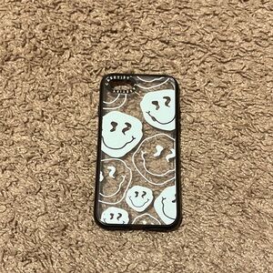 Casetify Mint Smiley Face Clear Phone Case